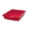 Gratnells Storage Tote Tray, Flame Red, Polypropylene, 8 PK F0109P8 - alternate 3